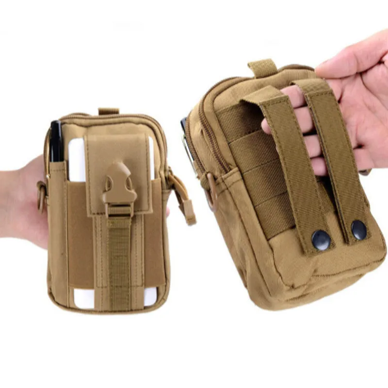 Нейлон Военная тактика EDC облегченная модульная система переноски снаряжения сумка небольшая сумка на пояс охотничья сумка карман для Iphone 6 7 для samsung спортивные сумки