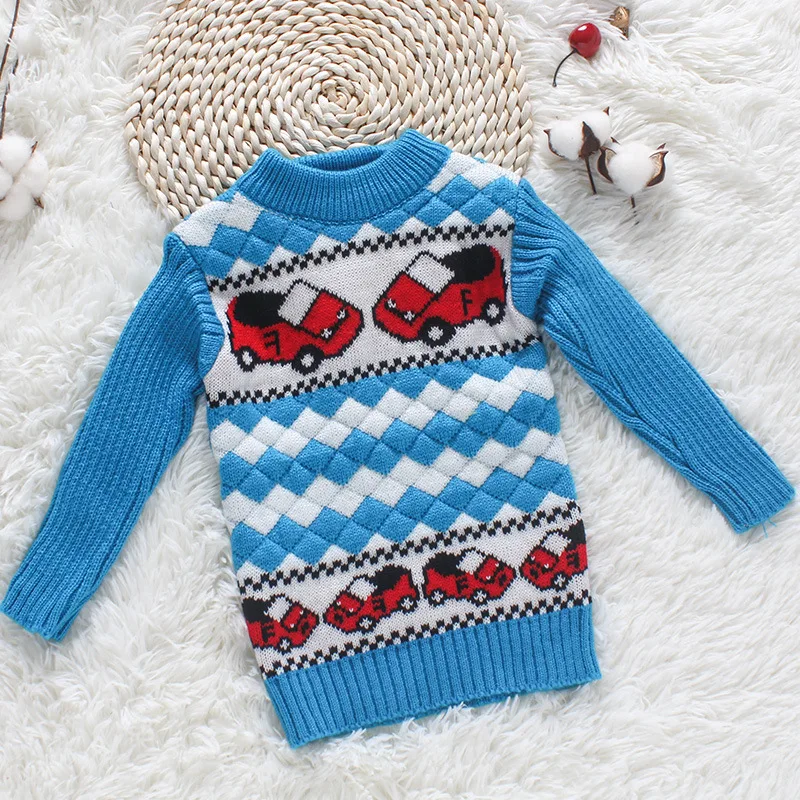 Свитер с круглым вырезом и длинным рукавом для мальчиков девочек|boys sweater|baby boy