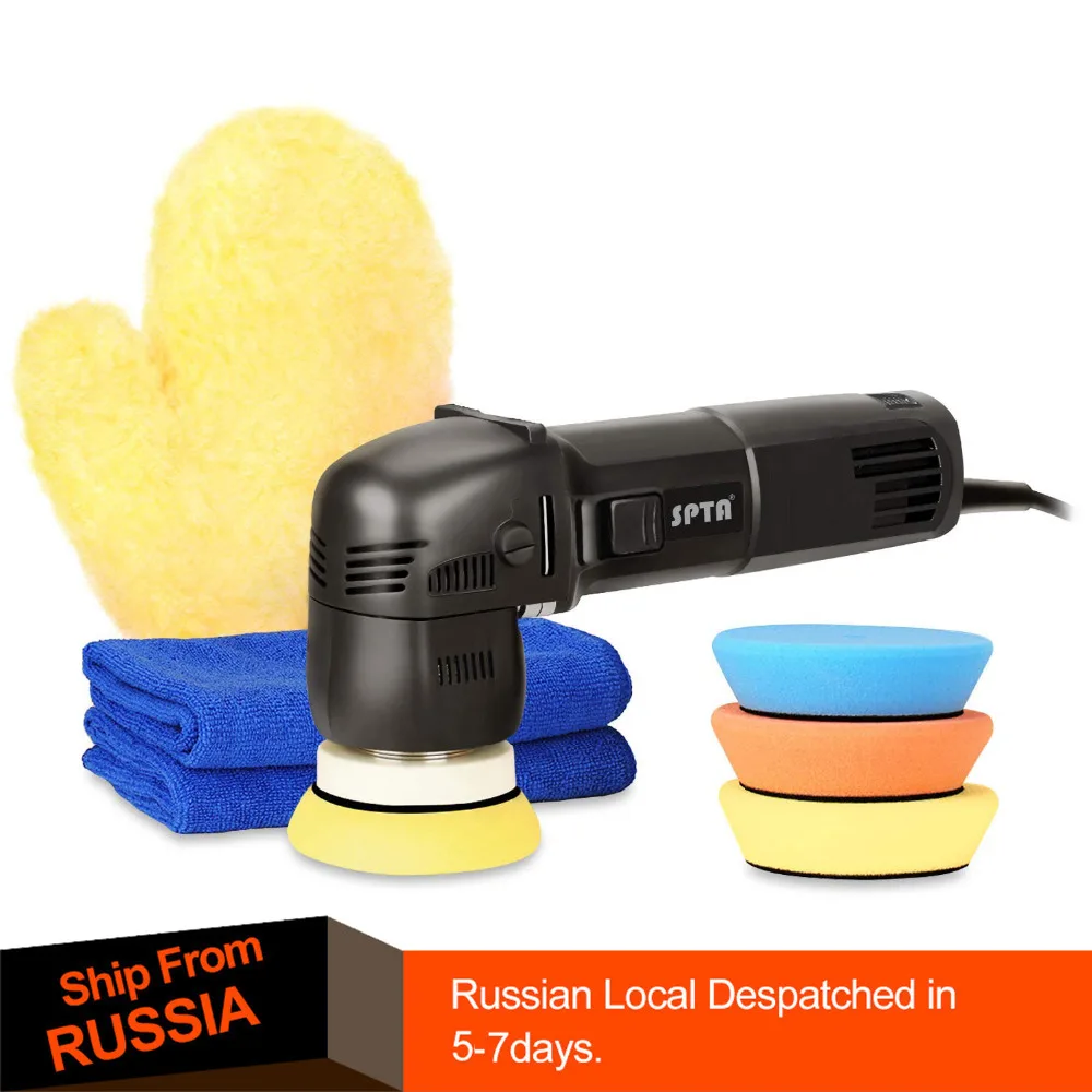 

SPTA 80mm 3Inch Mini Dual action polisher DA Polisher Car Polisher And Polishing Pads,Russia Depatched in 5-7days