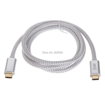 

OD4.8 weaving USB 3.1 Type C Male to Type-C Cable Male Charger Cable for Macbook Xiao 4C Nexus 5X,Nexus 6P,OnePlus 2,ZUK Z1