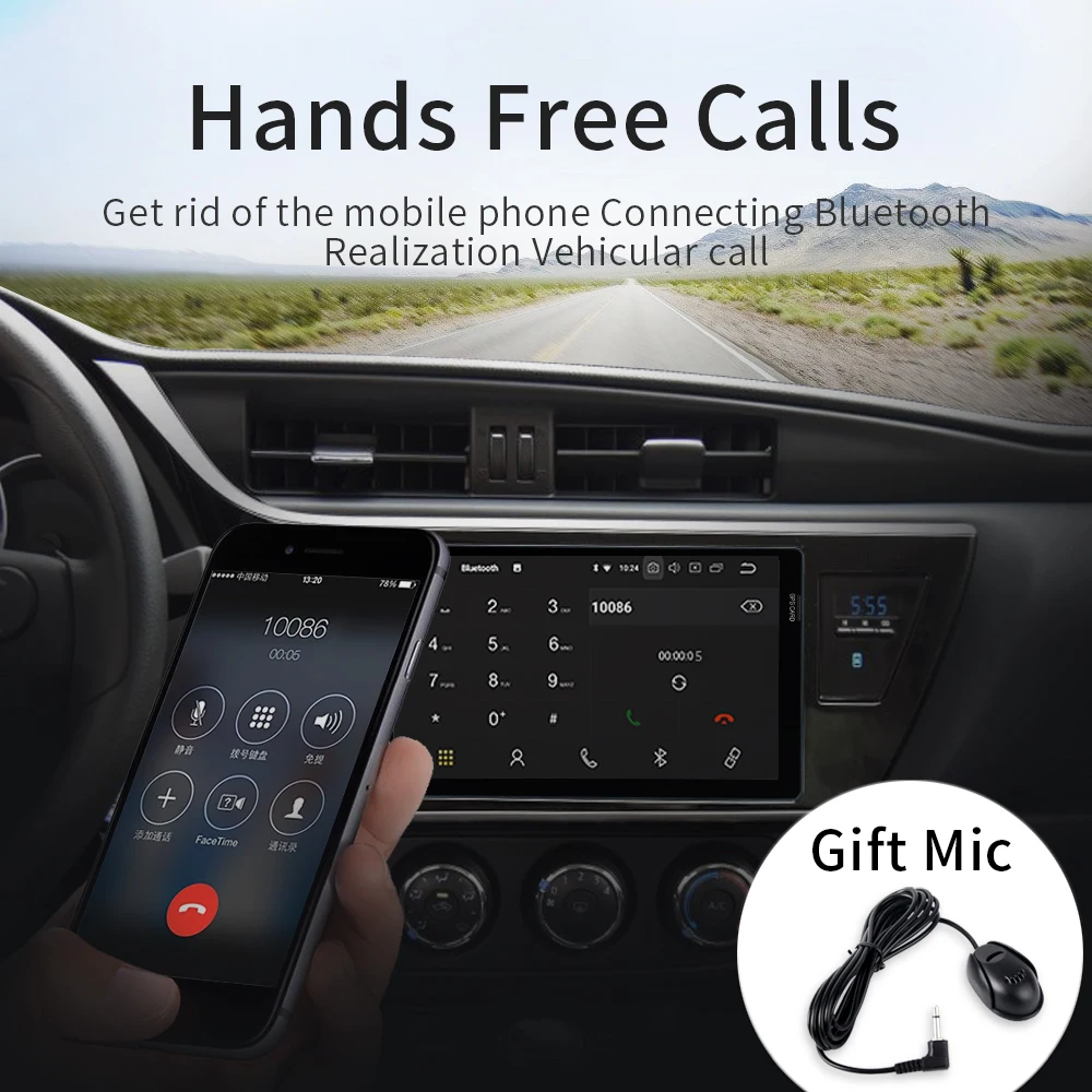 Flash Deal 2 din Android 9.0 car radio for Toyota Corolla Auris Fortuner 2017 with 9" display Octa Core 4G + 32G ROM GPS navigator 3