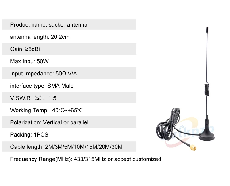 GSM GPRS 3g Чистая медь RG174 антенна SMA всенаправленные LTE антенны 5dBi Male wifi антенна для связи