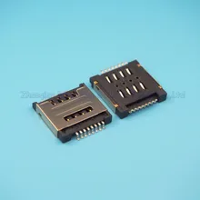 10 шт./лот двойной слот Sim карты держатель для huawei Y325 Y518 T00 A505E слотом для SIM карты