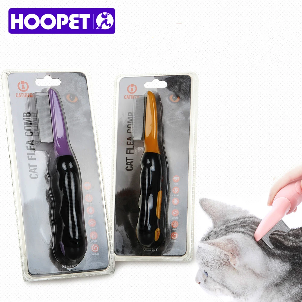 HOOPET Cat Flea Comb Open Knot And US Pet Hair Brushes Efficient Pest