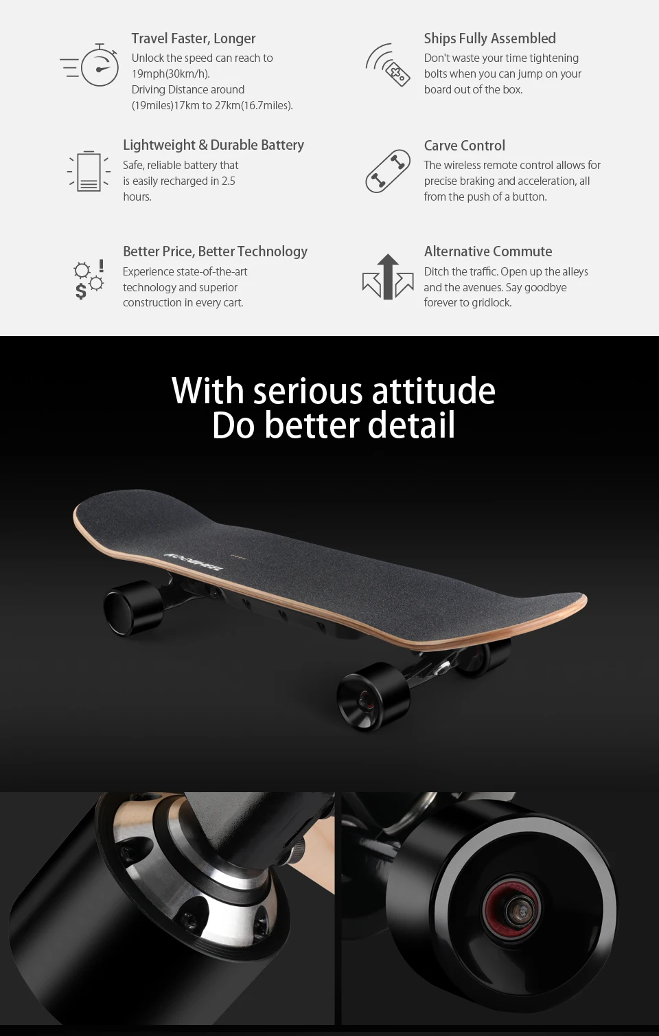 Koowheel 4 Wheels Self Balancing Scooter Dual Hub Motor Longboard Smart Hoverboard Waterproof Electric Skateboard Max 30kmh (10)