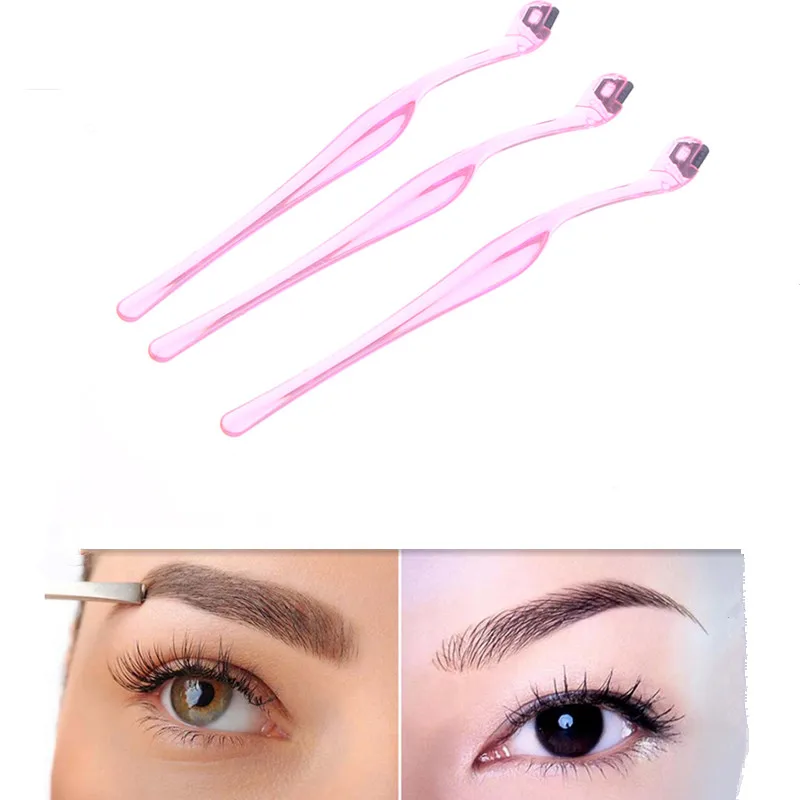 

3Pcs/Set Eyebrow Lip Razor Trimmer sharp Blade Shaver Knife Hair Remover Facial Mini Makeup Knife shaper shaver For Women Hot