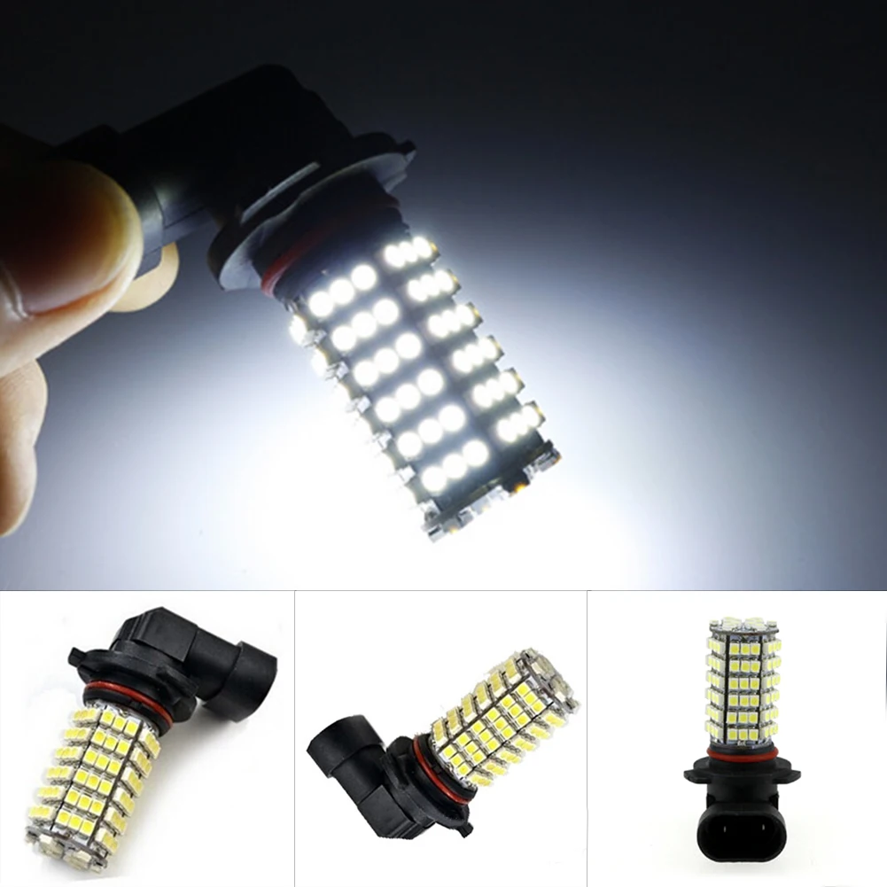 Противотуманные Автомобильные фары 9006 3528 120SMD дневные светодиодные лампы для