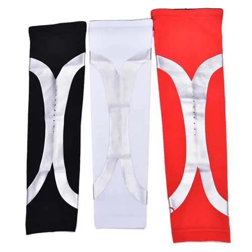 New High Elastic Quick Dry Dwight Howard Sport Elbow Arm Warmers Pad Long Arm Sleeve Support Basketball