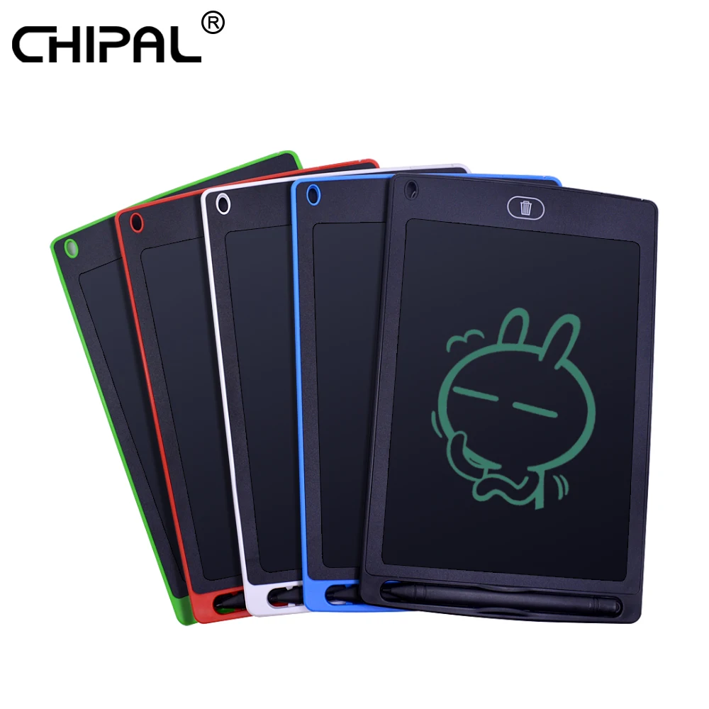 CHIPAL Smart 8,5 дюймов ЖК-планшет для письма цифровые графические планшеты для рисования электронная доска для рукописного ввода+ ручка для детей