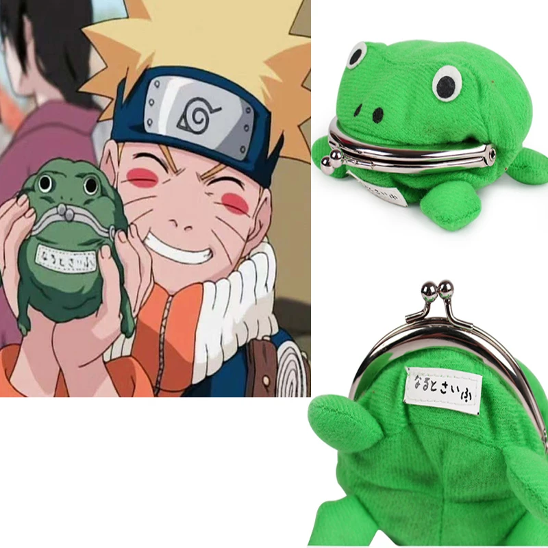 Naruto Uzumaki Frog Shape Coin Purse 
