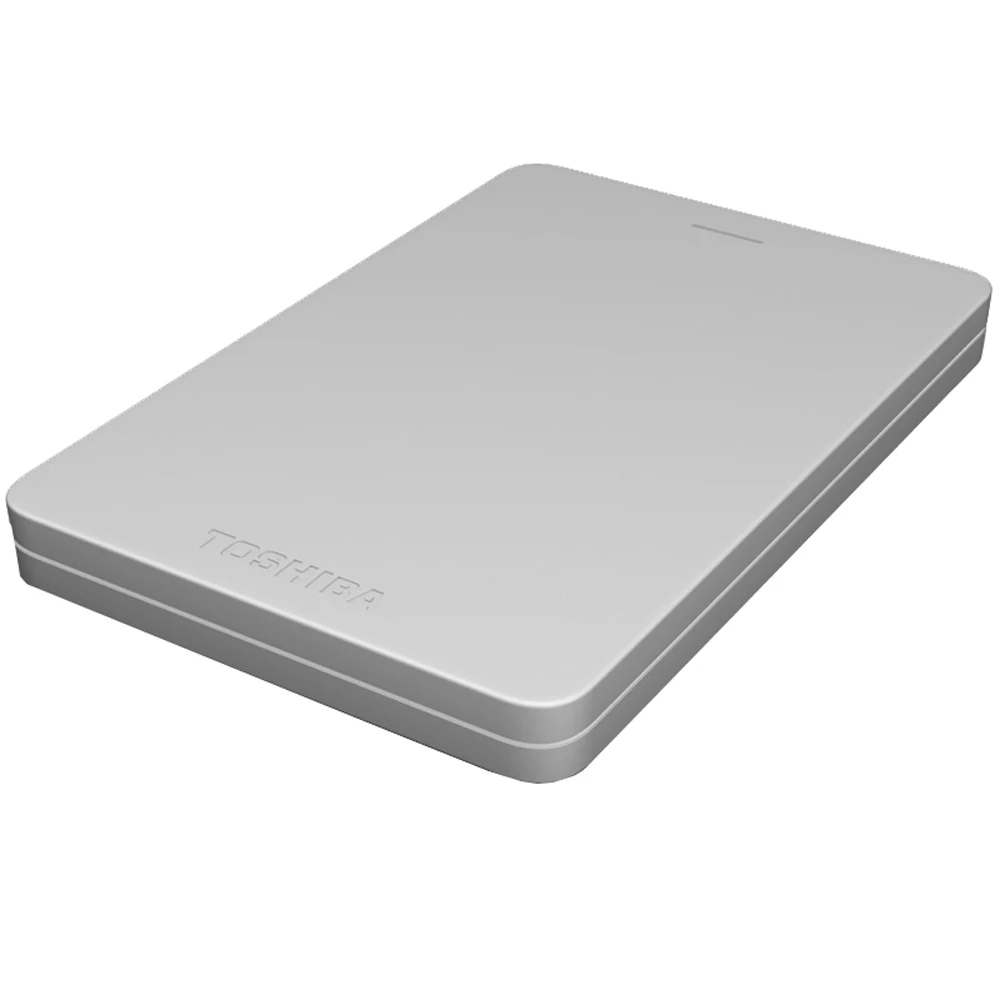 Toshiba Canvio Alumy USB 3,0 2," дюймов 2 ТБ портативный внешний жесткий диск мобильный HDD для компьютера Настольный Ноутбук HDTH320YS3CA