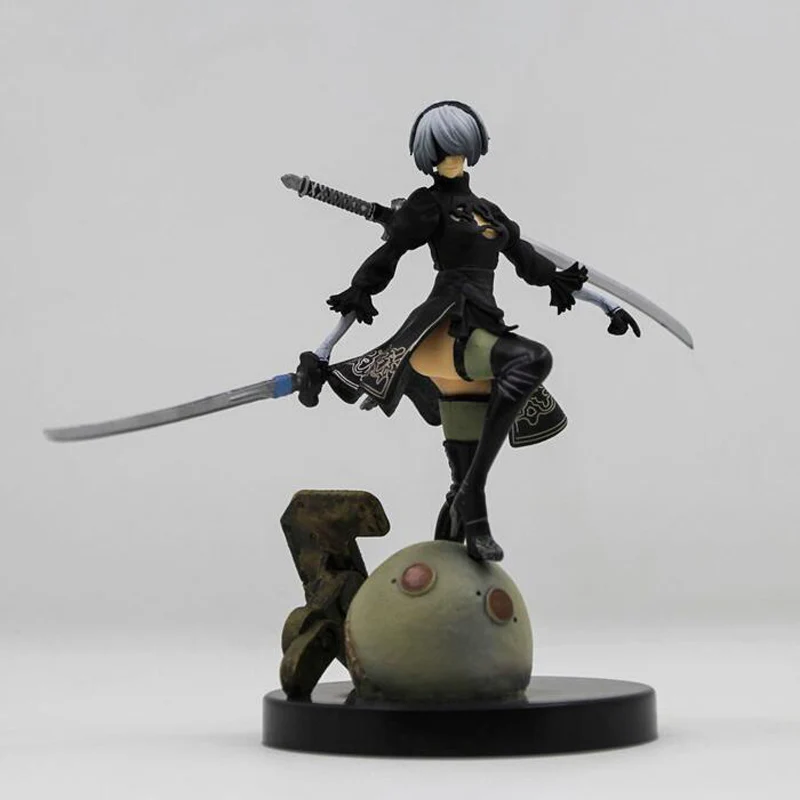 

NieR:Automata 15cm YoRHa Type A No. 2 figure anime model action toy figures dolls painted PVC