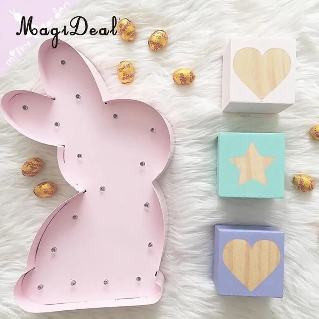 MagiDeal  LOT x 3 CUBES 40 mm WOODEN BLOCKS BUNDLE SET PINE BABY GIRLS BOYS WOOD NATURAL ECO BRICKS Heart