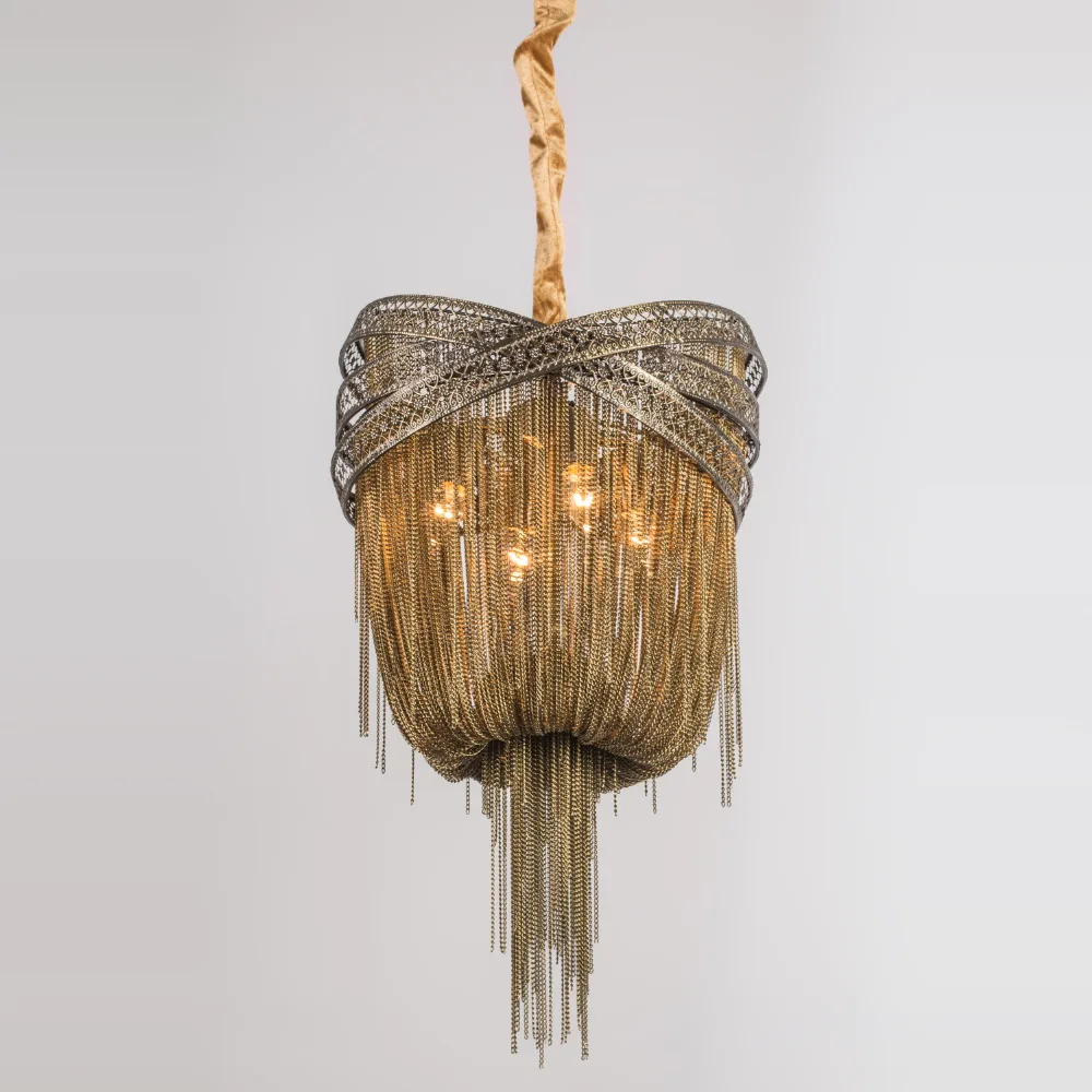 Бесплатная доставка винтажная люстра светодиодные алюминиевые люстры для