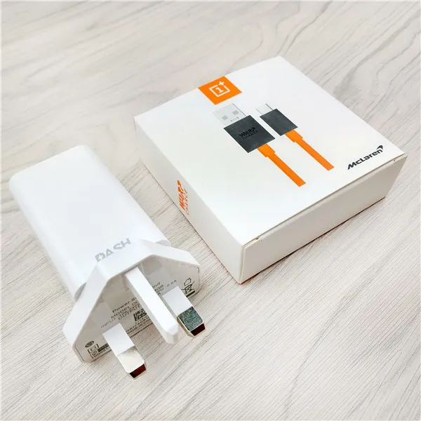 UK Charger and cable Oneplus 7 6t Мобильный телефон быстрое зарядное устройство 4A быстрая дорожная стена 20 Вт адаптер быстрой зарядки usb type-c кабель для One plus 7 6T 6 5T 5 3T - Тип штекера: UK Charger and cable
