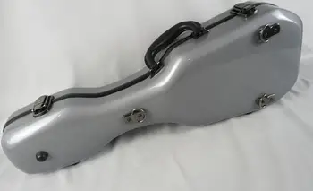 

Beautiful gray color strong glass fiber hard Ukulele case 23 3/4"