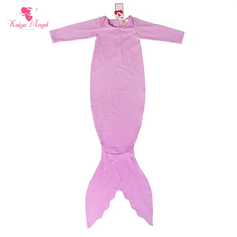 Kaiya Angel/спальный мешок для новорожденных, милый зеленый русалка, одежда для малышей, одежда для пеленания, одежда для детей от 0 до 24 месяцев, 5 шт./партия