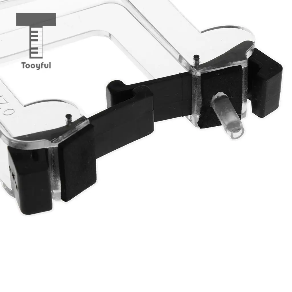 Tooyful Violin Fiddle Bow Right Straighter Adjustor Collimator for 1/8 4/4 3/4 1/2 1/4 Violin Practicing Training Tool