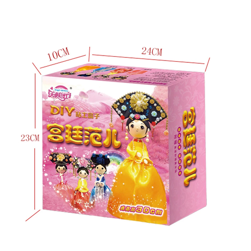 Soft Clay Slime Doll Set DIY Colorful Clay Chinese Style Doll With Dress Handwork Clay New Arrival Slime Supplies DOLLRYGA Soft Clay Slime Doll Set DIY Colorful Clay Chinese Style Doll With Dress Handwork Clay New Arrival Slime Supplies DOLLRYGA