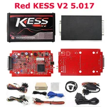 Популярные Красные V5.017 KESS V2 без базовых ограничений KESS V2 V5.017 V2.47 ЭБУ чип-тюнинг EU Master онлайн-менеджер Тюнинг Комплект для автомобиля/грузовика