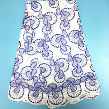 

High Quality Swiss Voile Lace With Stone African Voile Swiss Lace Fabric African Swiss Cotton Voile Lace Fabric For Clothes 6.5