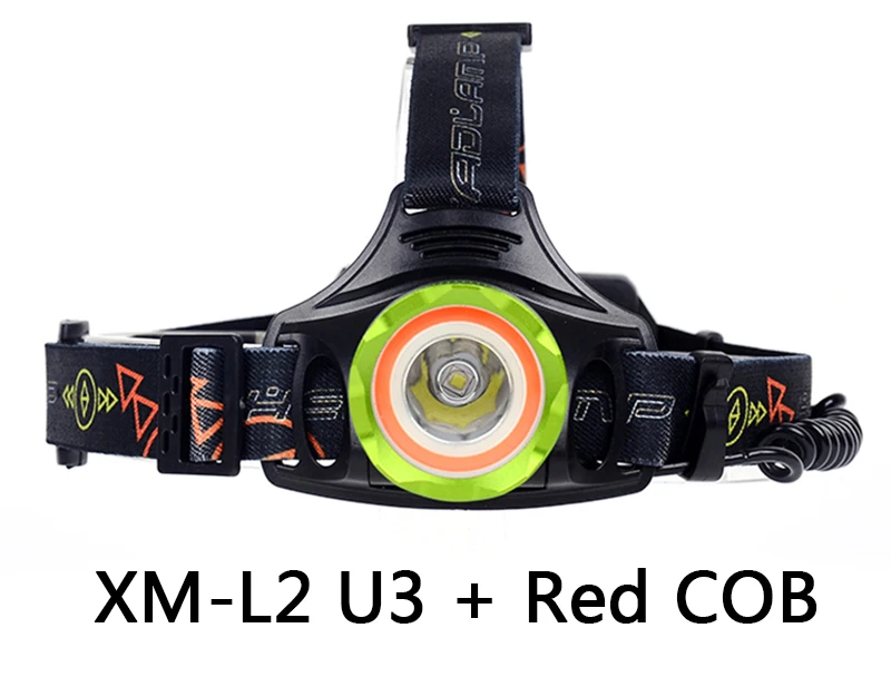 Litwod Z307308 5000лм XM-L2 U3 светодиодный налобный фонарик COB фара освещение свет фонарик Фонарь рыбалка кемпинг