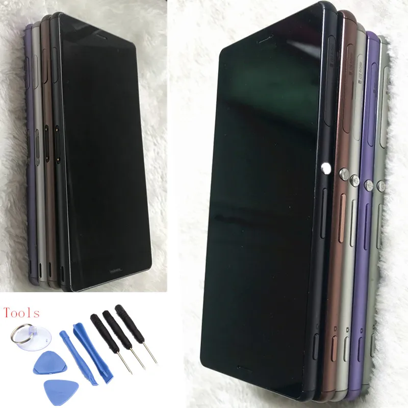

Original 5.2'' IPS For SONY Xperia Z3 LCD Display Touch Screen D6603 Replacement for SONY Xperia Z3 LCD Dual D6633 with frame
