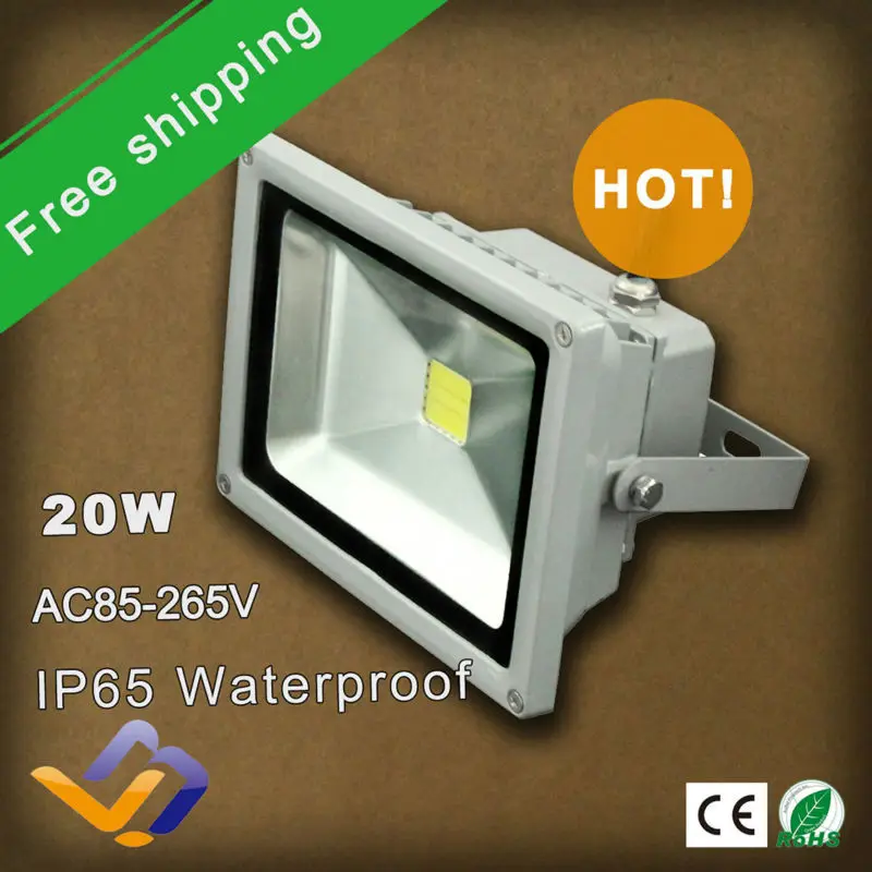 

Free shipping 2pcs/lot 20W Led Floodlight Waterproof Flood Light Outdoor Lighting Street Lighting Gardan Lighting Flood Lamp