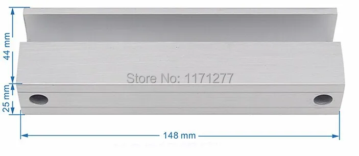 Высокое качество контроль доступа для полностью Бескаркасной двери DoorDC12V статус выход NO/COM XM-600 Электрический врезной замок