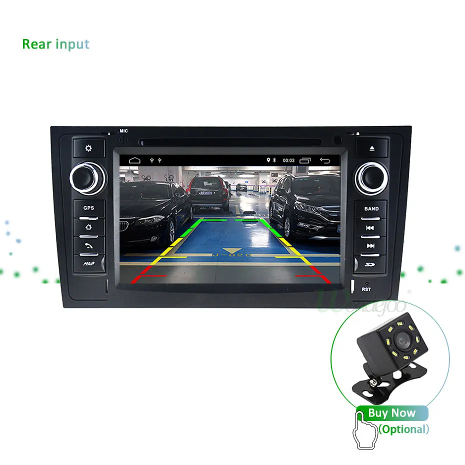 Perfect DSP Android 9.0 2 DIN Auto DVD Player for AUDI A6 4B C5 1997-2005 Allroad 2000-2006 Ibiza GPS Radio Navigation Stereo Screen PC 3
