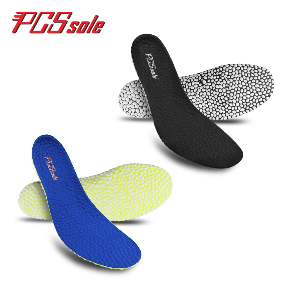 PCSSOLE Breathable Insole Orthopedic Sports Insole Deodorant Shock Lightweight Unisex Sports Fitness Accessories Insole C1007