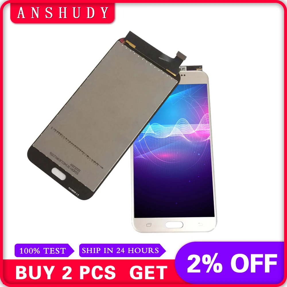 

Adjustable For Samsung Galaxy J7 2017 J727 LCD Display Panel Module + Touch Screen Digitizer Sensor Assembly