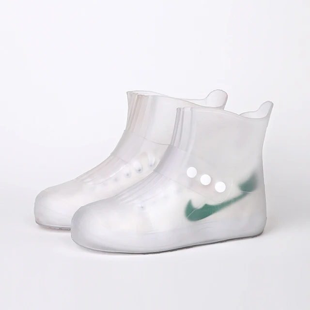 Botas de lluvia impermeables para hombres y mujeres, cubiertas de zapatos antideslizantes, de caucho de PVC, para días lluviosos Botas de lluvia impermeables para hombres y mujeres, cubiertas de zapatos antideslizantes, de caucho de PVC, para días lluviosos