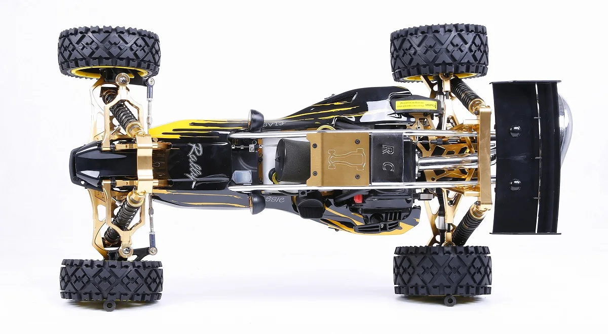 1/5 RC автомобиль внедорожник 36CC мощный 2 т бензиновый двигатель 2,4G дистанционное управление Управление с симметричным рулевого управления для Rofun Baja 5b автомобиля