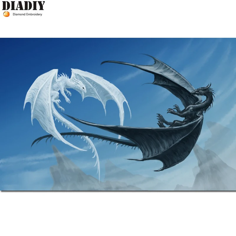 DIADIY Diamond embroidery animal diamond cross stitch crystal full