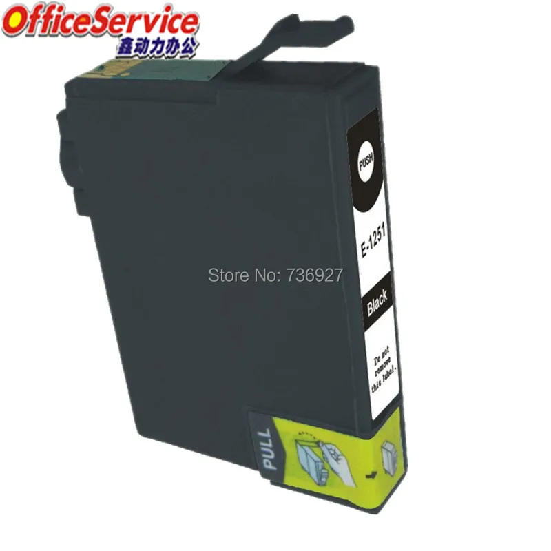 8X T1251 высококачественный совместимый чернильный картридж для epson Stylus