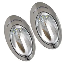 12V Led Stainless Steel Full Side Surface Mount Docking Light Boat Yatch Navigation Light Spotlight from ITC Marine Accessories