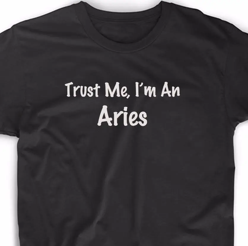 Футболка Trust Me I'm An Aries футболка с астрологией Знак зодиака подарок уникальная