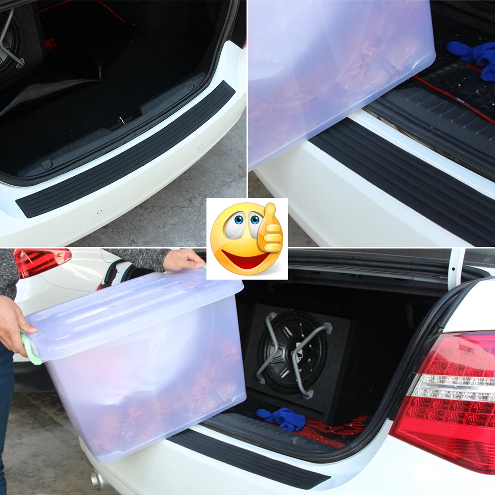 Резиновый протектор заднего бампера для Mitsubishi Outlander Peugeot 307 508 2008 3008 VW GOLF 6 7