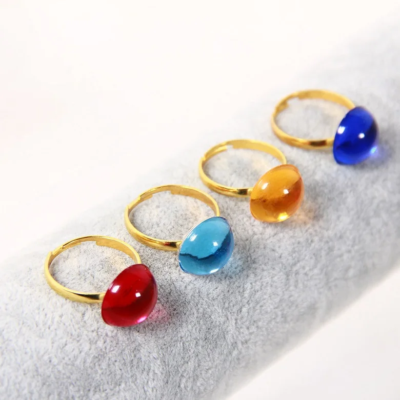 2025 Handmade One Piece Shichibukai Crocodile Cosplay Adjust Rings