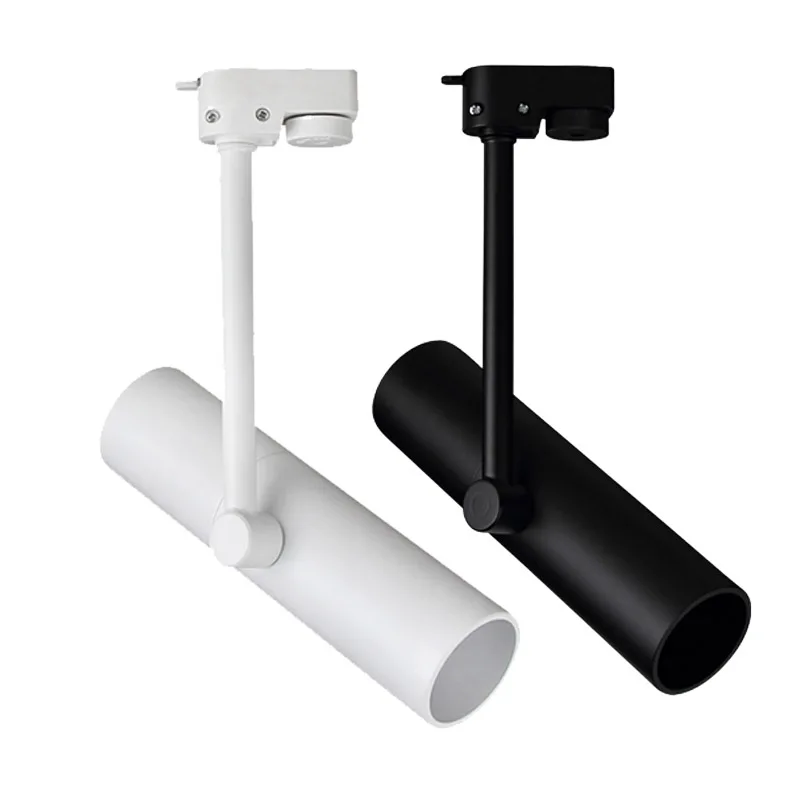 

fast free ship COB LED Rail Track Lighting warm white 3000K day white 4000K pure white 6000K led spotlighting 30pcs/lot
