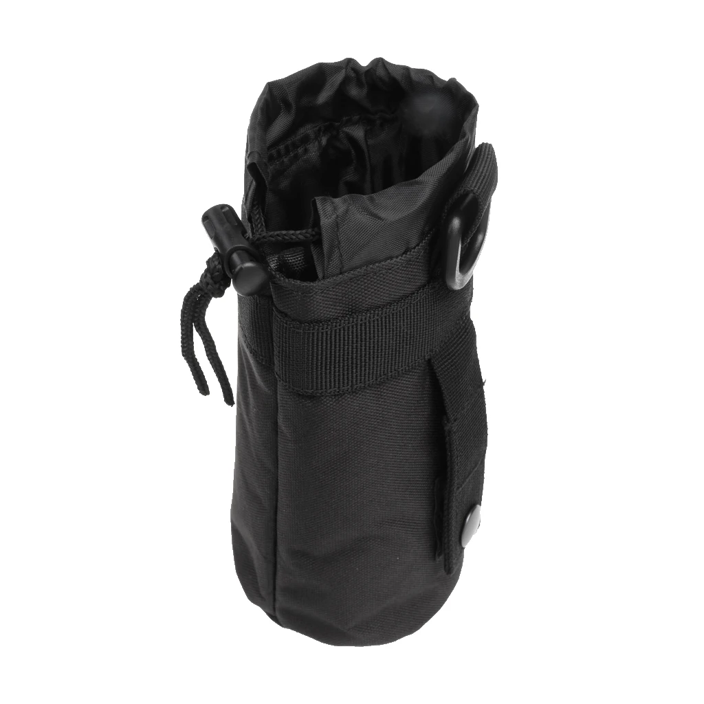 Molle Water Bottle Pouch Kettle Bag Holder Outdoor Sports Fishing Hunting Tactical Military Water Bottle Bag Waterproof Nylon