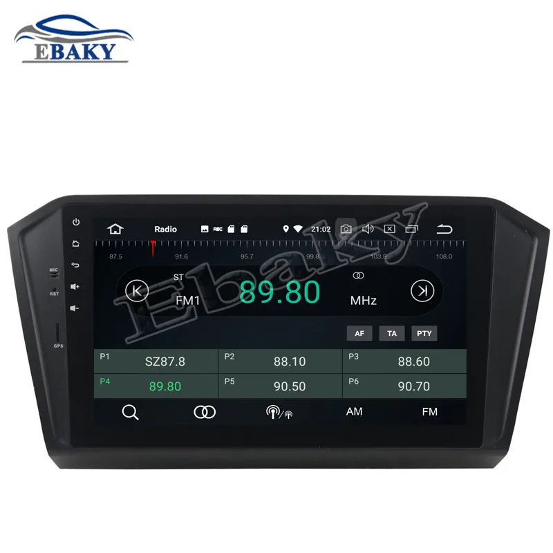 Top NaviTopia 10.1inch 4GB RAM 64GB ROM Octa Core Android 9.0 Car DVD Radio for VW PASSAT 2015 2016 with GPS/wifi/Bluetooth 17