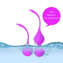 3 Types Safe Medical Silicone Smart Ball Kegel Ball Ben Wa Ball Women Sex Vagina Tighten Exercise Machine Vaginal Geisha Ball