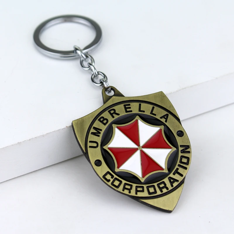 Брелок научно фантастическая экшн версия|logo keychain|umbrella keychainresident evil keychain |