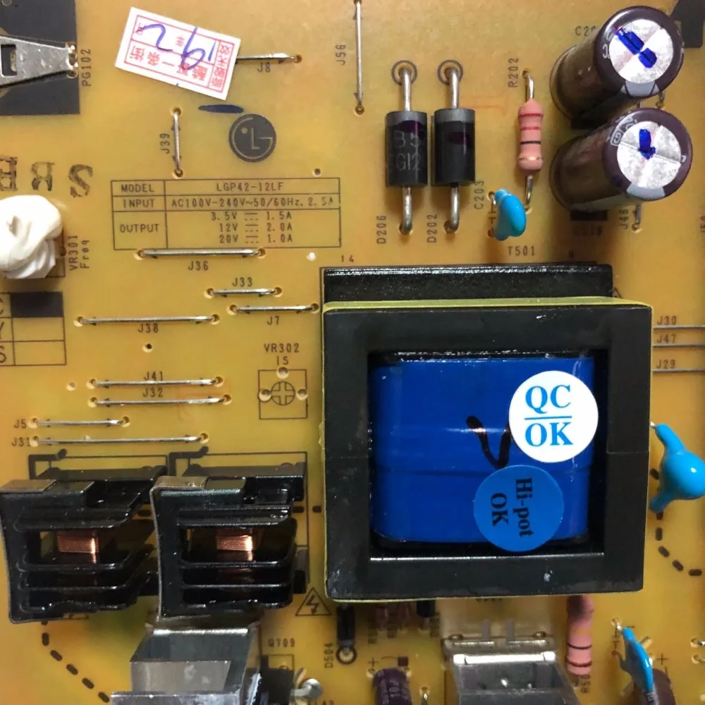 power board for Good quality EAX64648001 REV 1.0 LGP42-12LF SPOT