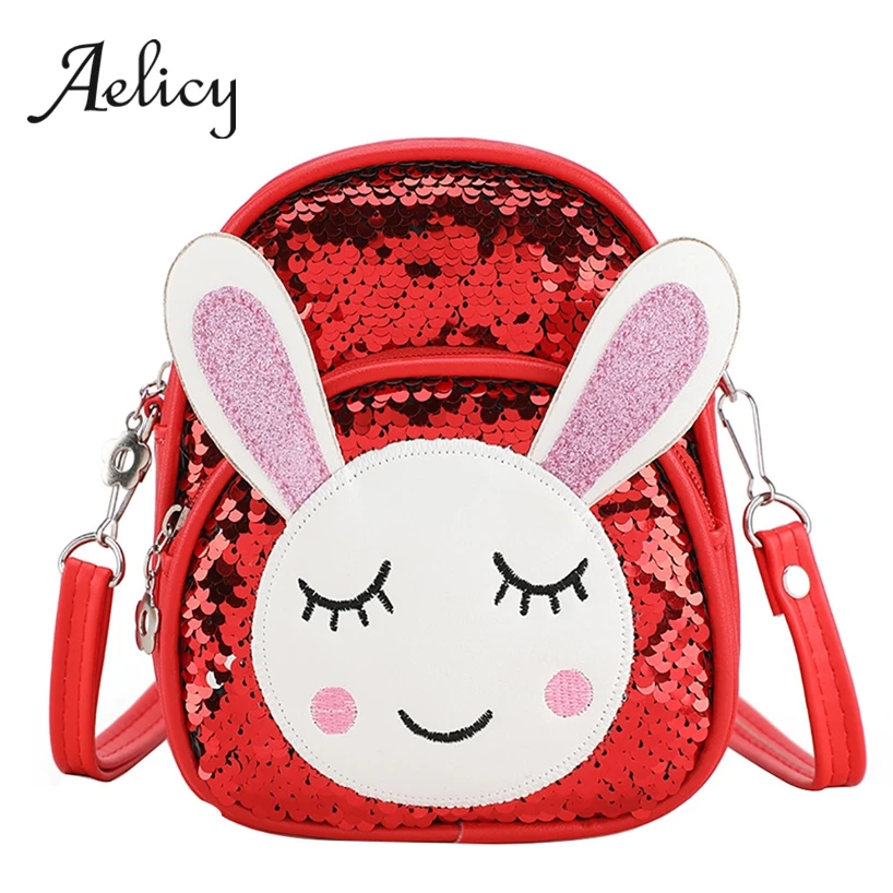 

Aelicy Fashion Bling Mini Backpack Girls Bright Sequins Baby Shoulder Bag Children Kindergarten Bag Small New Design