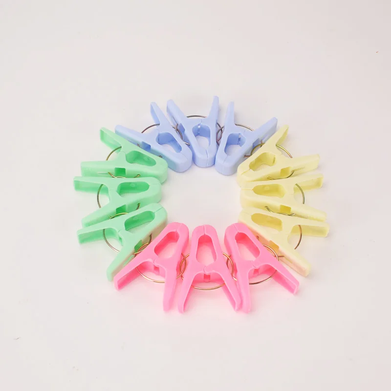 Clip clothespin laundry folder windproof clothing clip underwear tights