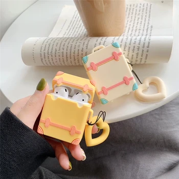 

Cute trunk For Apple AirPods Silicone Charging Headphones Cases Wireless Bluetooth Earphone Case For Airpods 2 Protective Cover