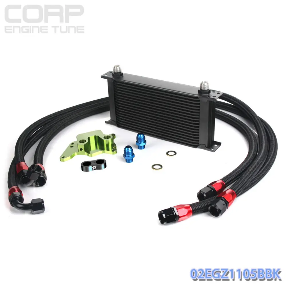 19 ROW ENGINE OIL COOLER RELOCATION KIT FOR BMW MINI COOPER S TURBO R56